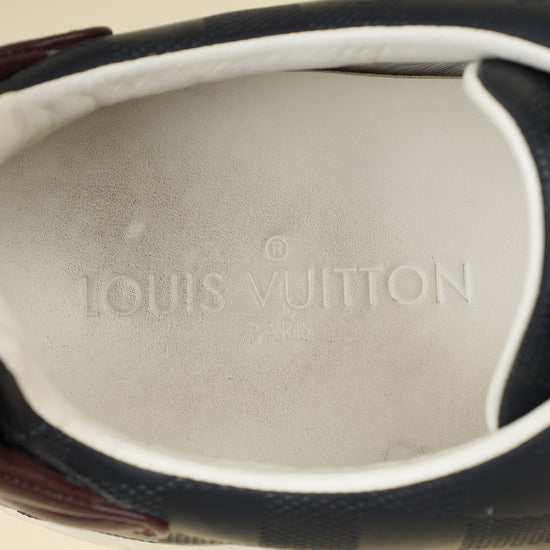 Louis Vuitton Bicolor Damier Infini Frontrow Sneakers 7-Louis Vuitton-THE CLOSET