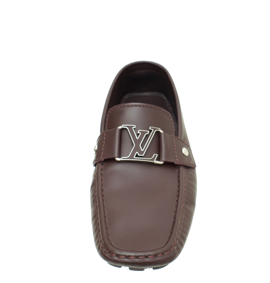 Louis Vuitton Burgundy Monte Carlo Loafer 8-Louis Vuitton-THE CLOSET