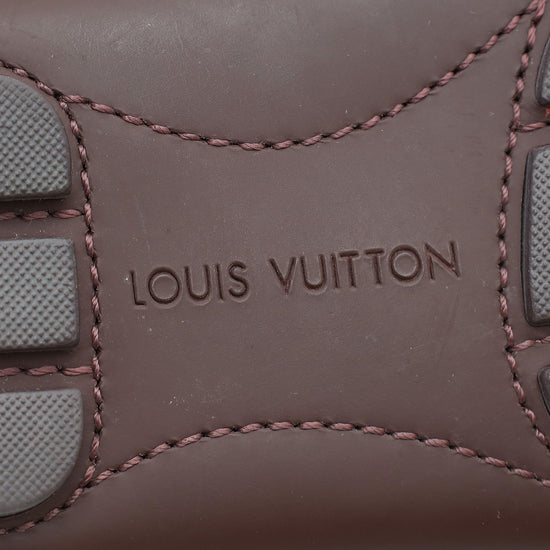 Louis Vuitton Burgundy Monte Carlo Loafer 8