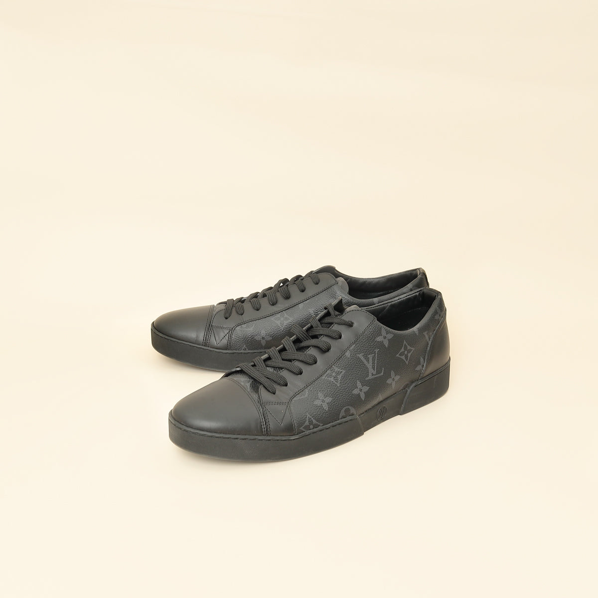 Louis Vuitton Monogram Eclipse Match Up Sneaker 9.5-Louis Vuitton-THE CLOSET