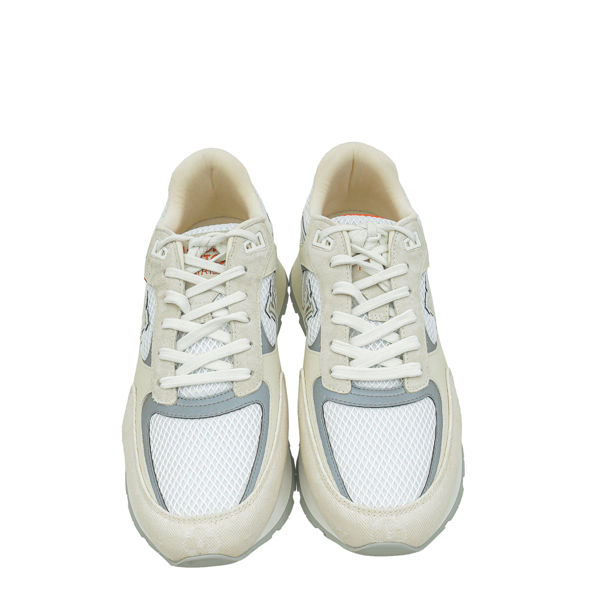 Louis Vuitton Ivory Beige Monogram Run Away Sneaker 10