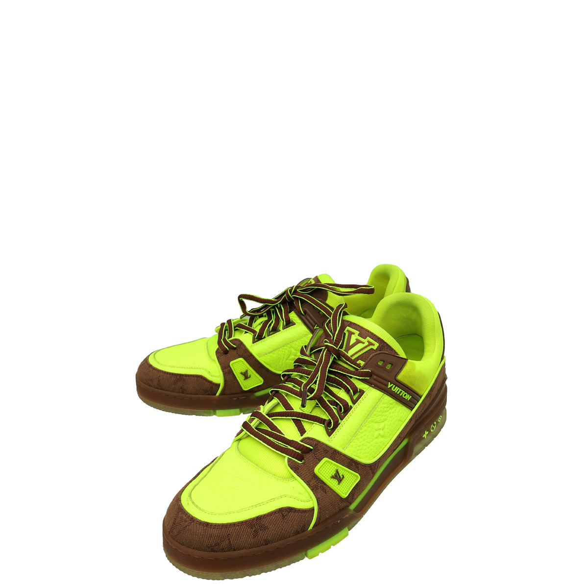 Louis Vuitton Monogram Embossed Trainer Sneaker 11-Louis Vuitton-THE CLOSET