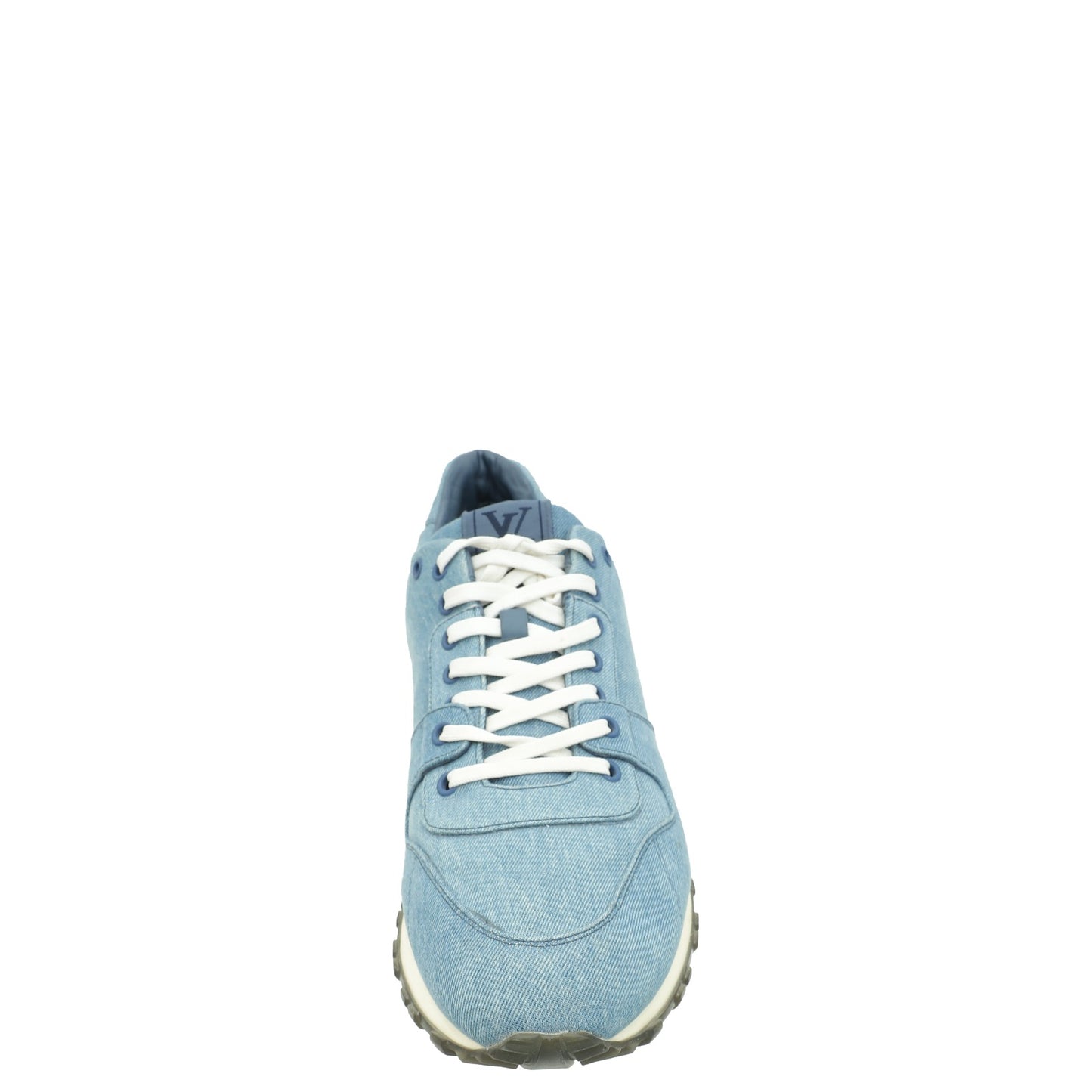 Louis Vuitton Blue Denim Run Away Sneaker 11-Louis Vuitton-THE CLOSET