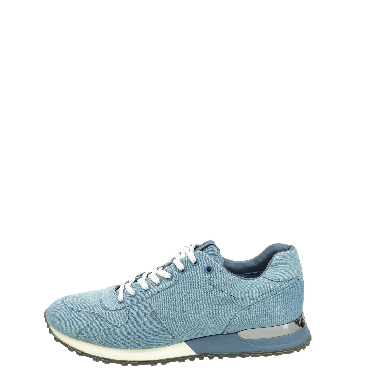 Louis Vuitton Blue Denim Run Away Sneaker 11