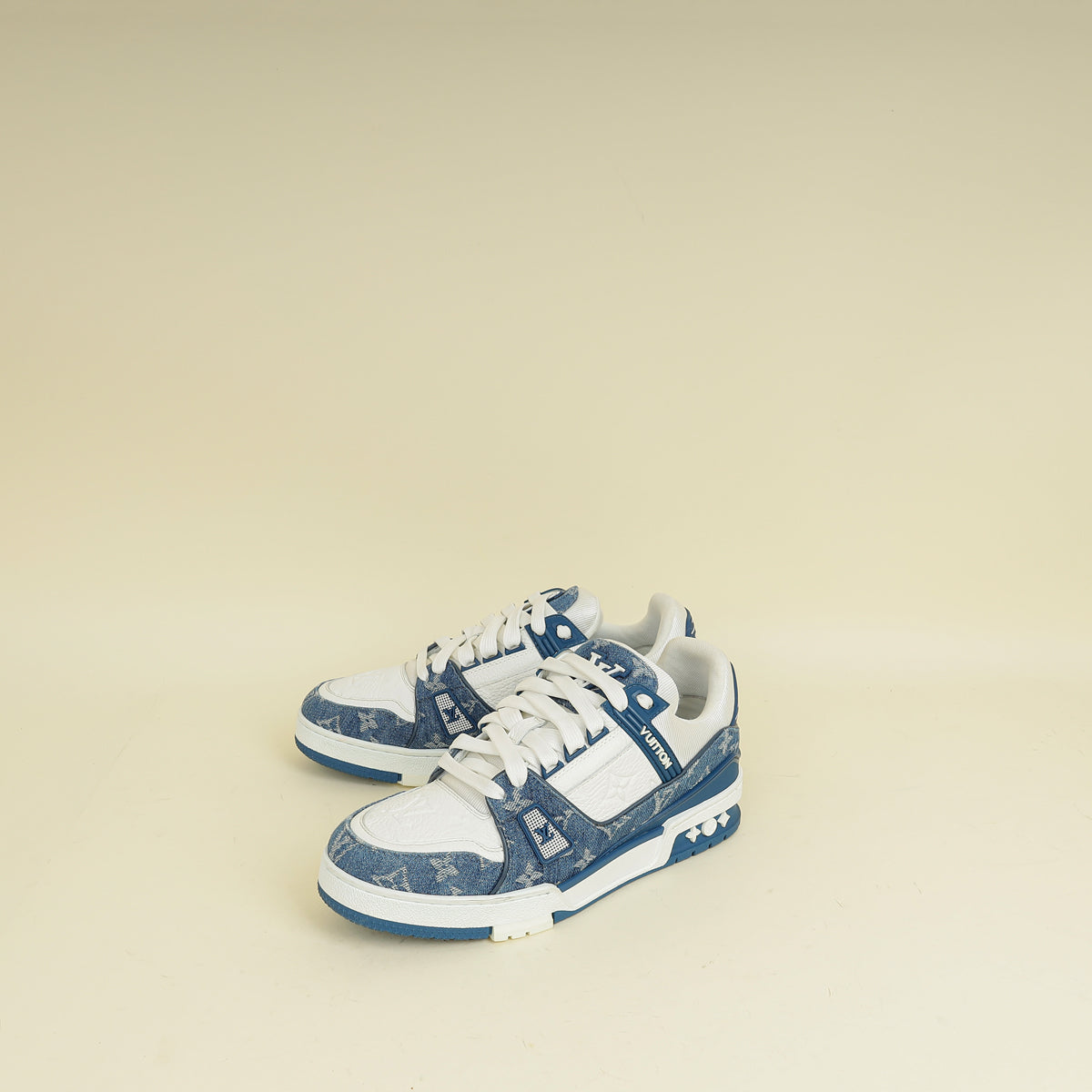 Louis Vuitton Blue Trainer Sneaker 39