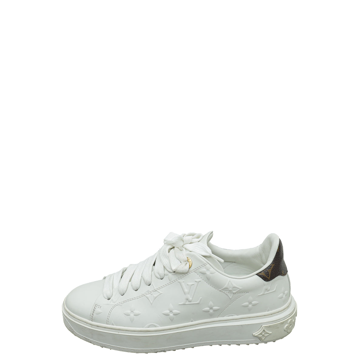 Louis Vuitton Time Out Sneaker White. Size 35.5