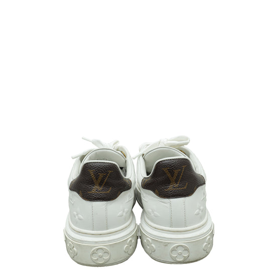 Louis Vuitton Bicolor Time Out Sneaker 35.5