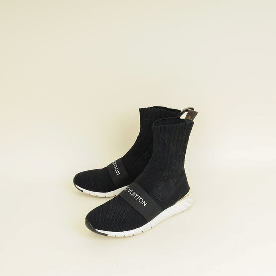 Louis Vuitton Black Aftergame Sneakers Boots 36.5