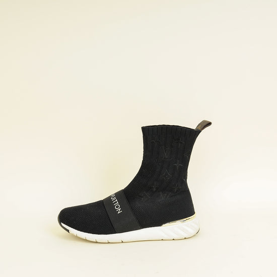 Louis Vuitton Black Aftergame Sneakers Boots 36.5