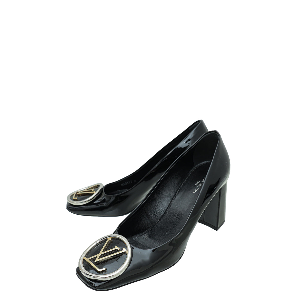 Louis Vuitton Black Vernis Madeleine Pumps 36-Louis Vuitton-THE CLOSET