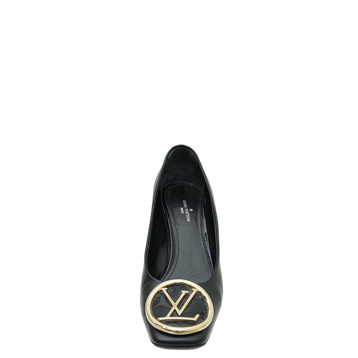 Louis Vuitton Black Madeleine Pumps 36