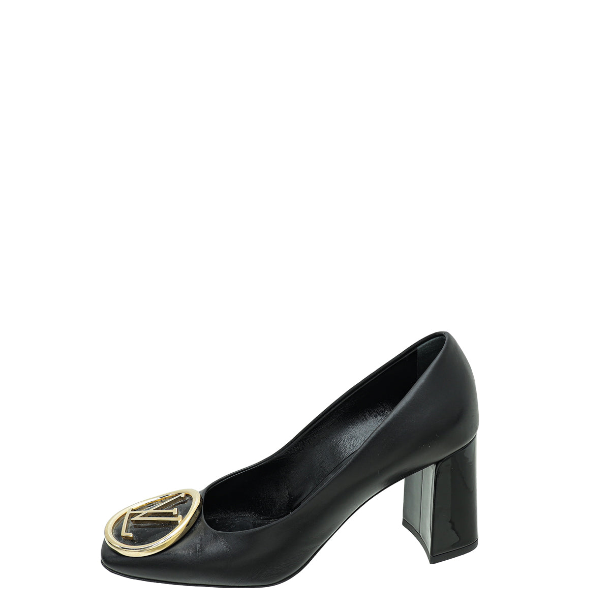 Louis Vuitton Black Madeleine Pumps 36