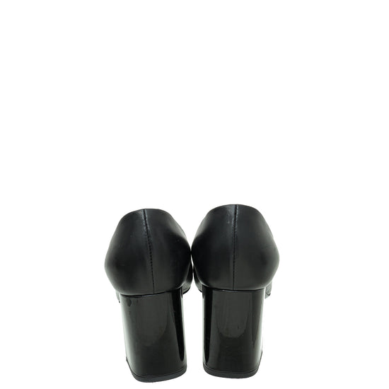 Louis Vuitton Black Madeleine Pumps 36