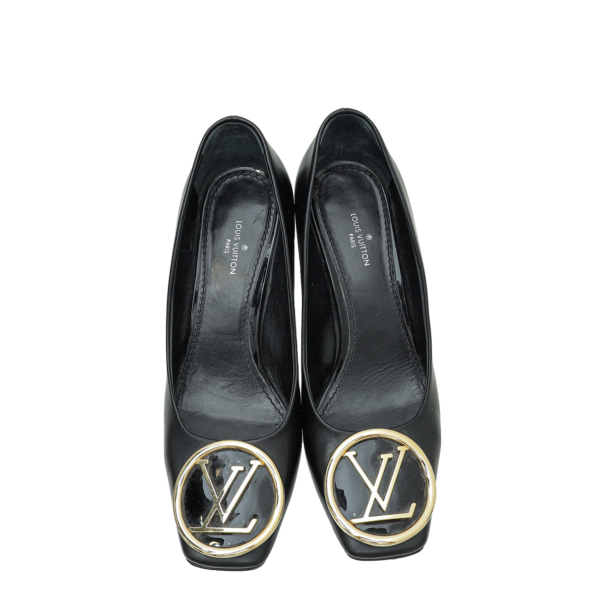 Louis Vuitton Black Madeleine Pumps 36 – The Closet