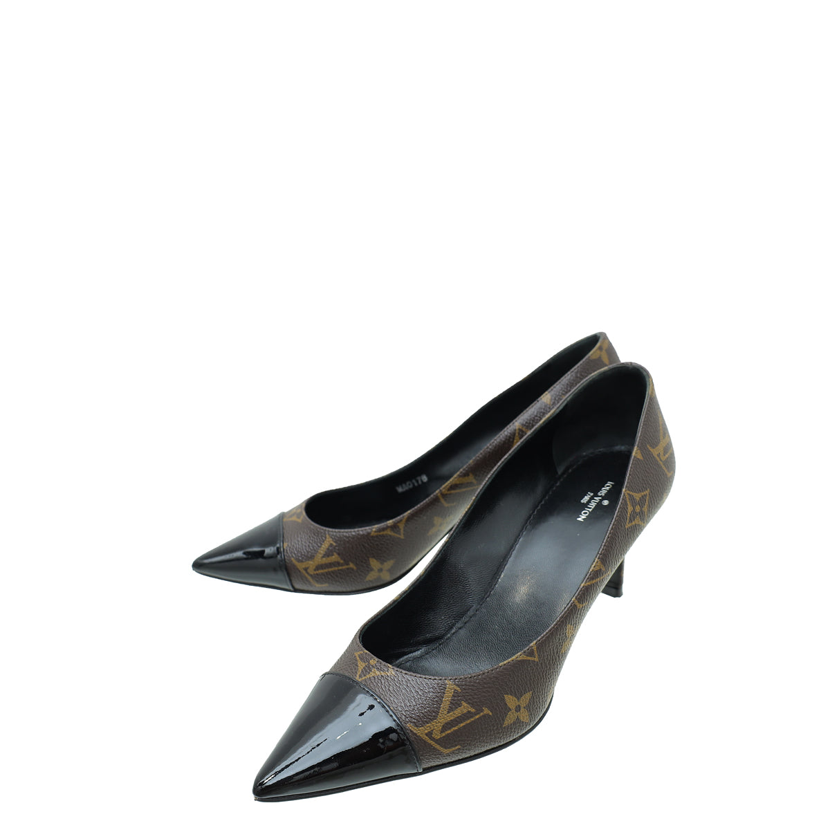 Louis Vuitton Bicolor Monogram Cherie Pumps 37.5-Louis Vuitton-THE CLOSET