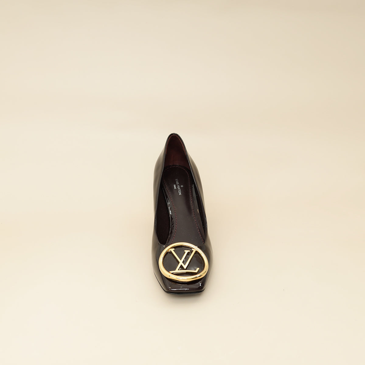 Louis Vuitton Amarante Vernis Madeleine Pump 37.5-Louis Vuitton-THE CLOSET