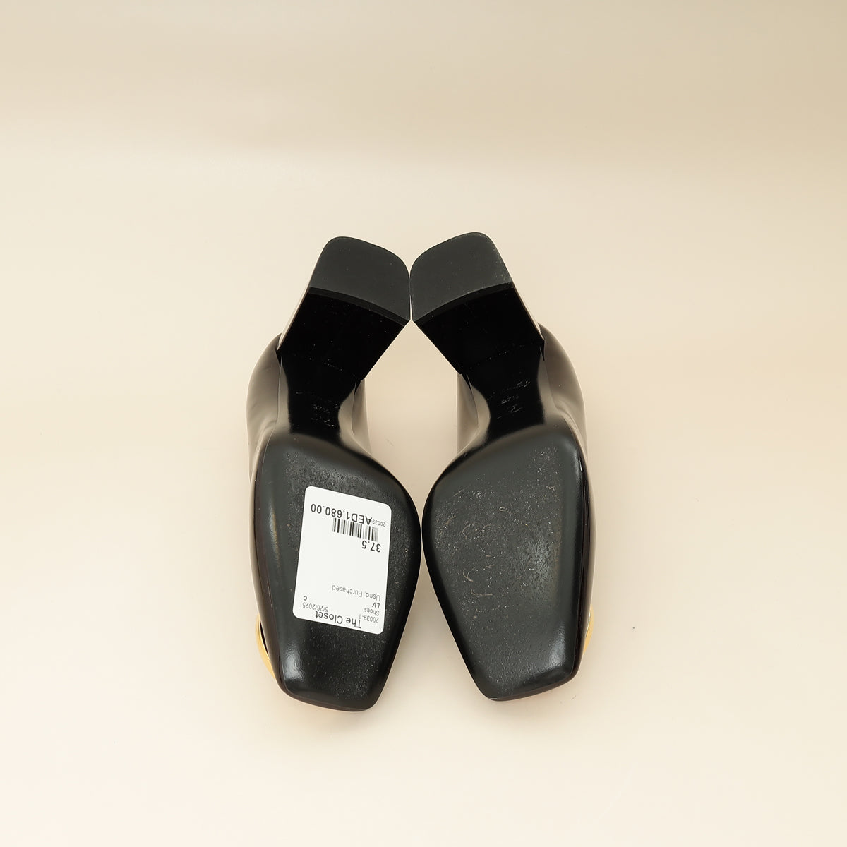 Louis Vuitton Amarante Vernis Madeleine Pump 37.5-Louis Vuitton-THE CLOSET