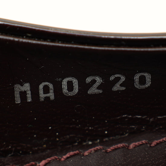 Louis Vuitton Amarante Vernis Madeleine Pump 37.5-Louis Vuitton-THE CLOSET