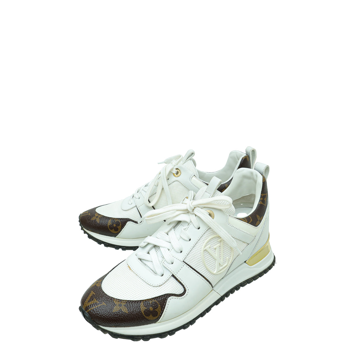Louis Vuitton Bicolor Run Away Sneakers 37-Louis Vuitton-THE CLOSET