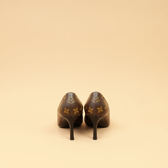 Louis Vuitton Bicolor Vernis Monogram Fetish Pumps 37-Louis Vuitton-THE CLOSET