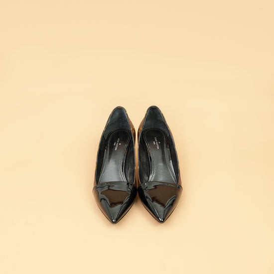Louis Vuitton Bicolor Vernis Monogram Fetish Pumps 37-Louis Vuitton-THE CLOSET