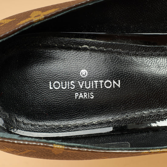 Louis Vuitton Bicolor Vernis Monogram Fetish Pumps 37-Louis Vuitton-THE CLOSET