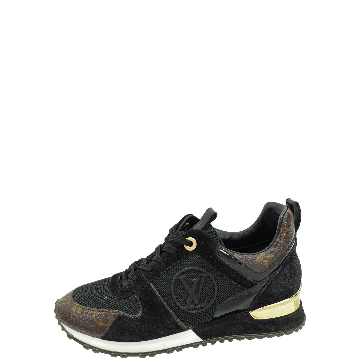 Louis Vuitton Bicolor Monogram Runaway Sneakers 37