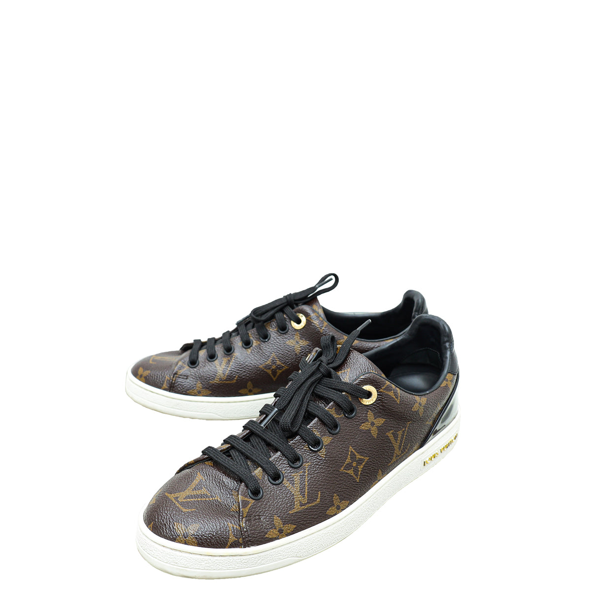 Louis Vuitton Bicolor Monogram Frontrow Sneakers 37-Louis Vuitton-THE CLOSET