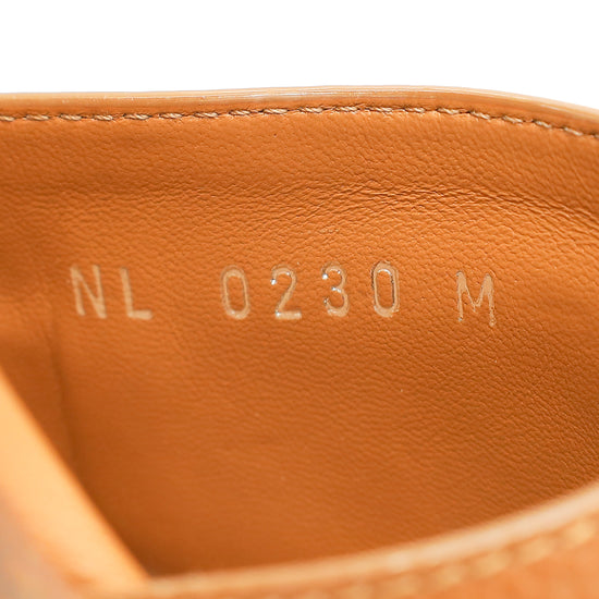 Louis Vuitton Tan Lock It Mules 38