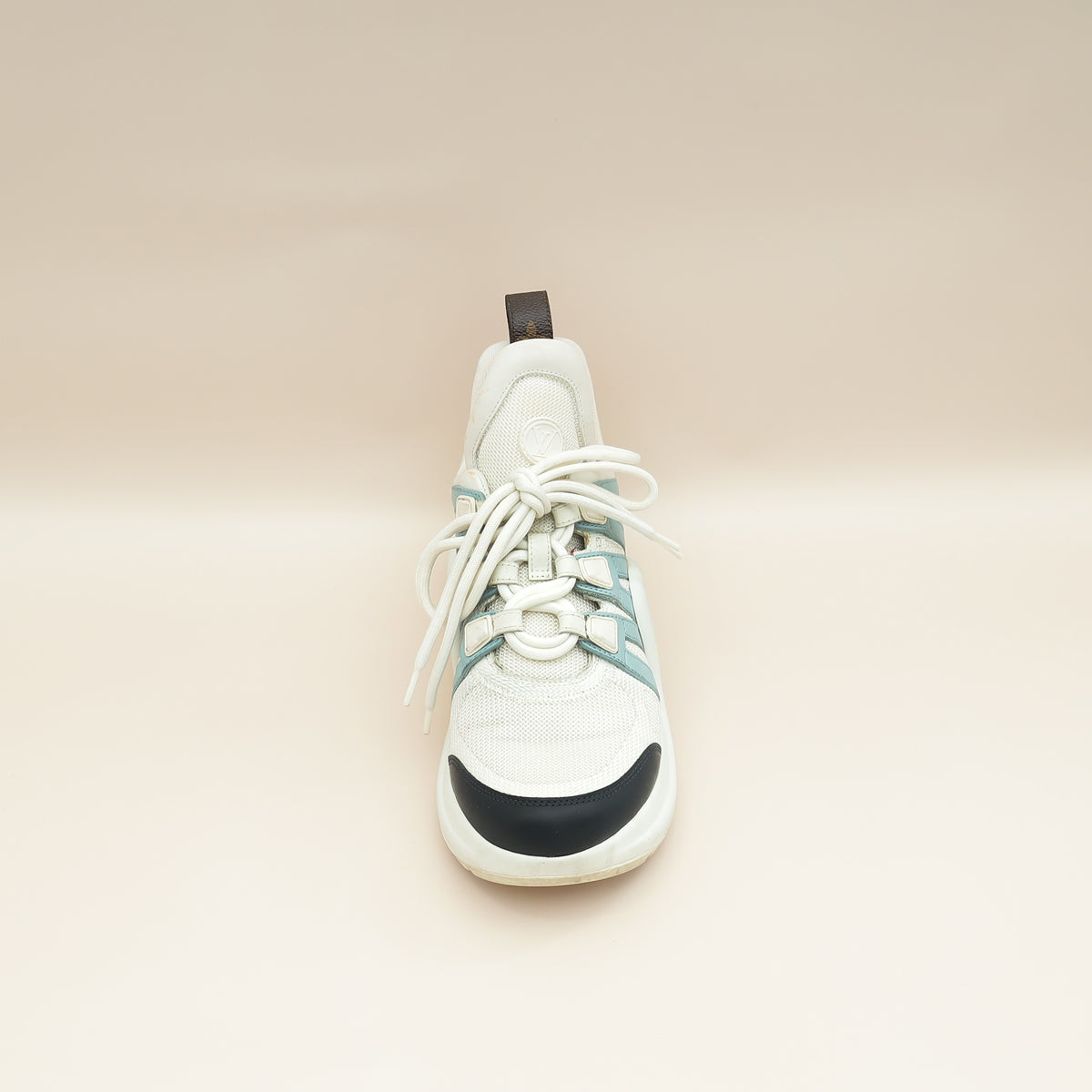 Louis Vuitton White Multicolor Archlight Sneaker 38