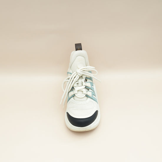Louis Vuitton White Multicolor Archlight Sneaker 38
