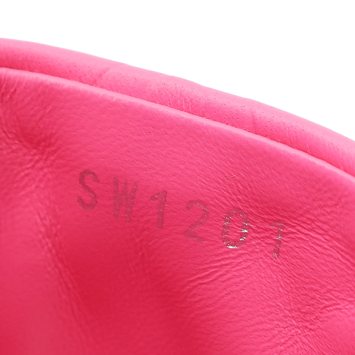 Louis Vuitton Pink Monogram Embossed Revival Mules 38