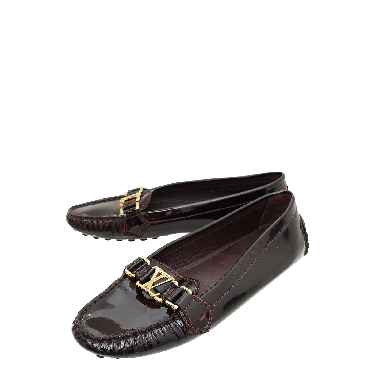 Louis Vuitton Amarante Oxford Loafer 39-Louis Vuitton-THE CLOSET