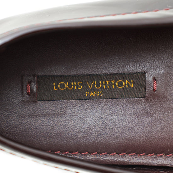 Louis Vuitton Amarante Oxford Loafer 39