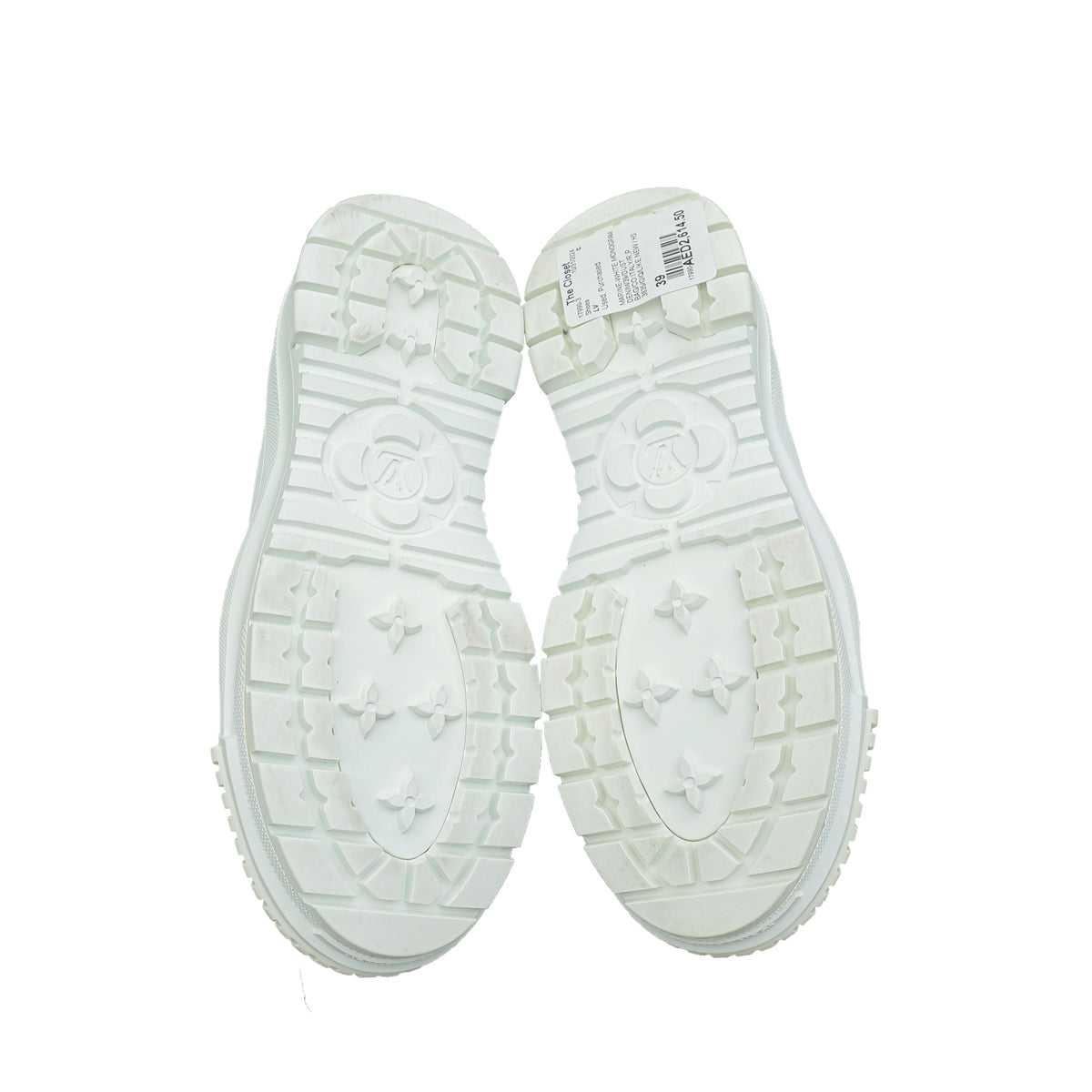 Louis Vuitton Bicolor Monogram Denim Squad Sneaker 39