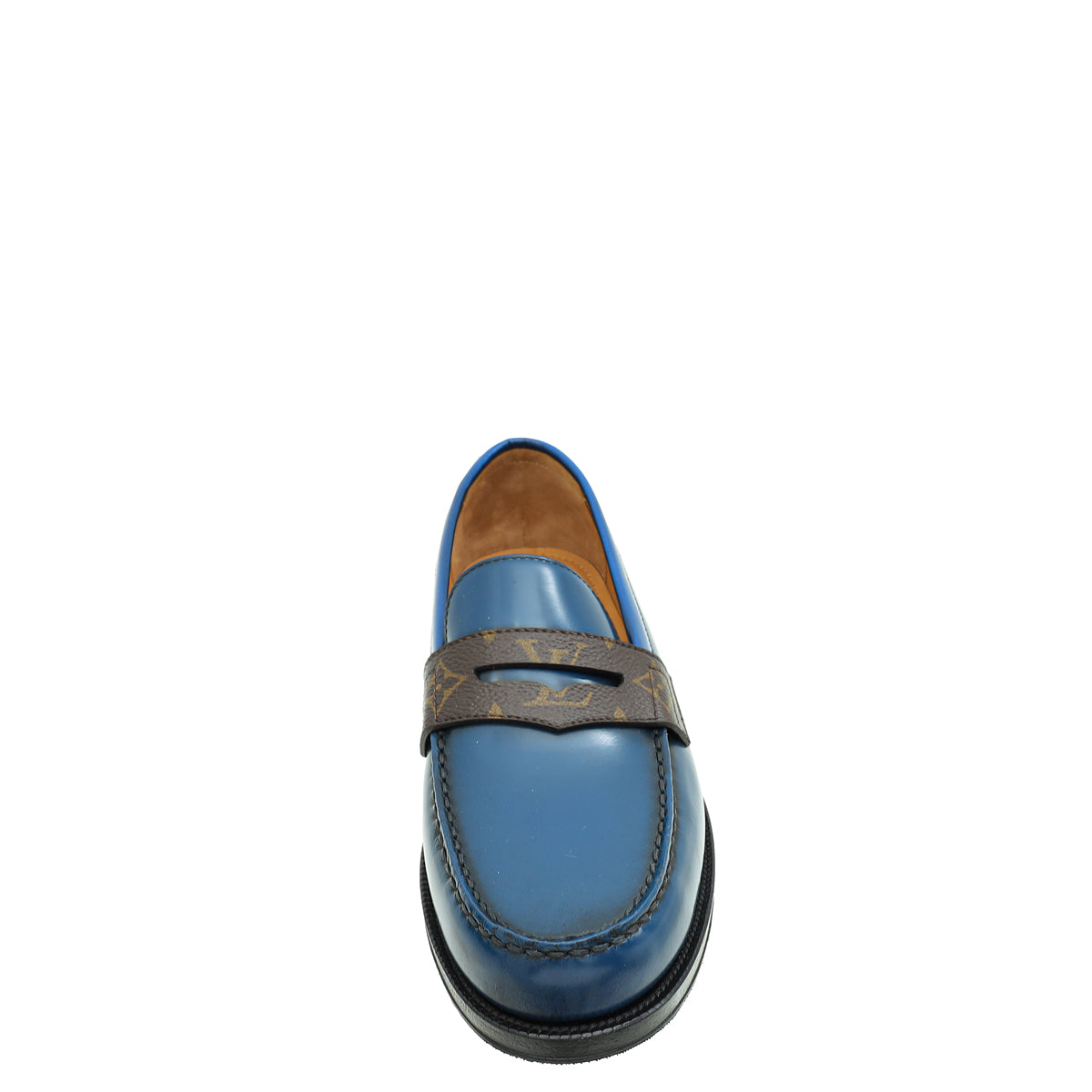 Louis Vuitton Bicolor Penny Loafers 6-Louis Vuitton-THE CLOSET