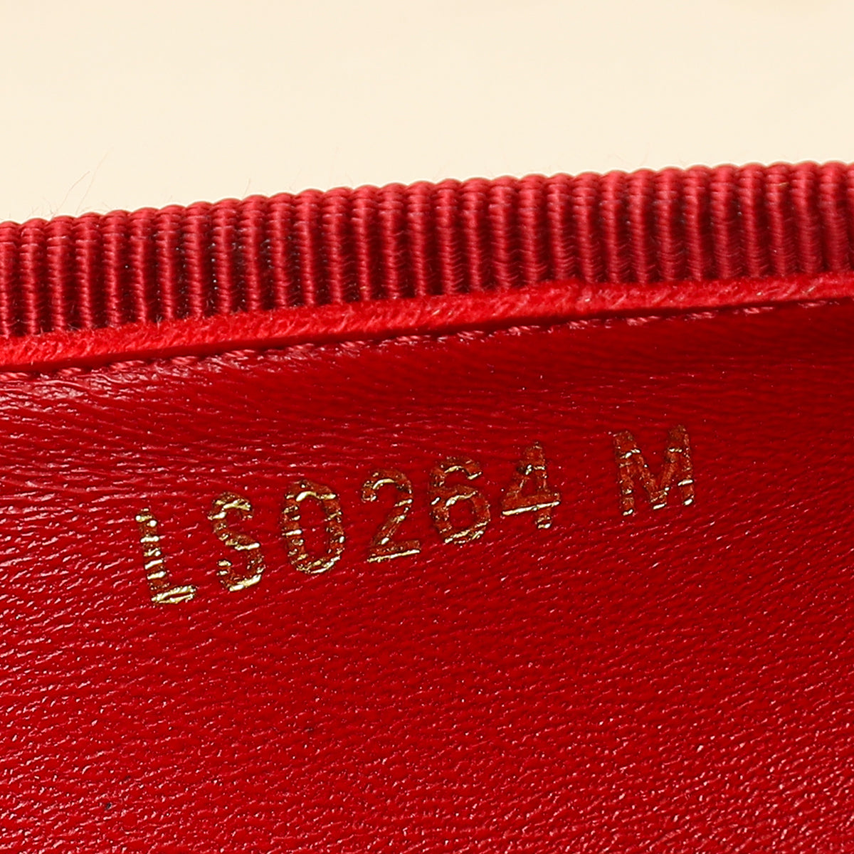 Louis Vuitton Rouge Romy Flat Ballerina 39-Louis Vuitton-THE CLOSET