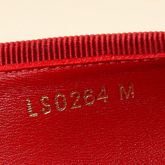 Louis Vuitton Rouge Romy Flat Ballerina 39-Louis Vuitton-THE CLOSET