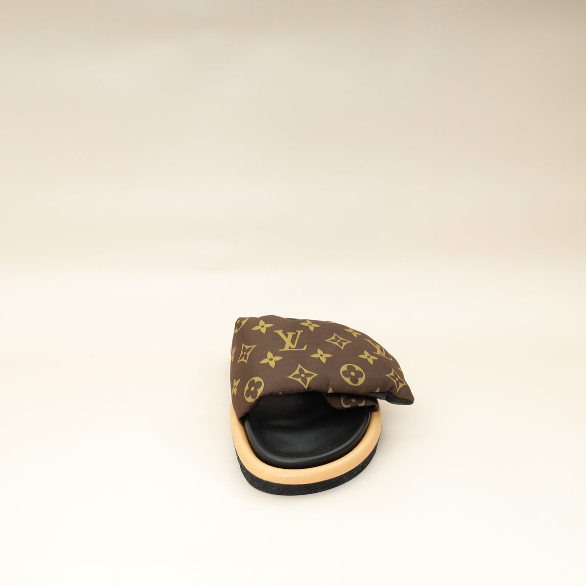 Louis Vuitton Cacao Brown Monogram Pool Pillow Comfort Mule 40-Louis Vuitton-THE CLOSET