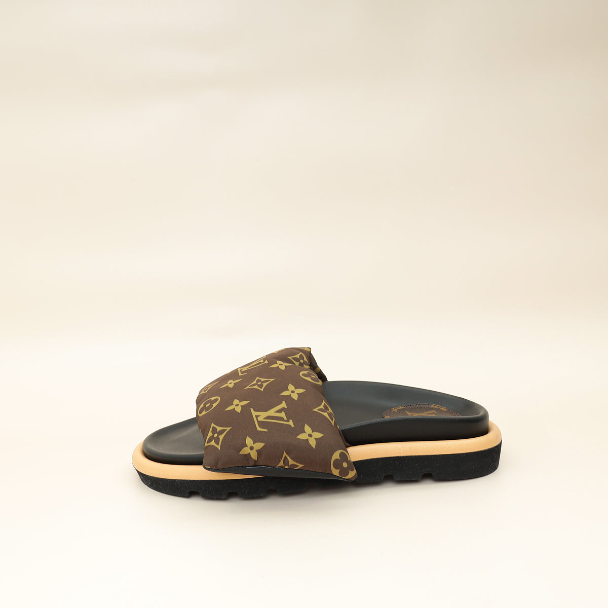 Louis Vuitton Cacao Brown Monogram Pool Pillow Comfort Mule 40-Louis Vuitton-THE CLOSET