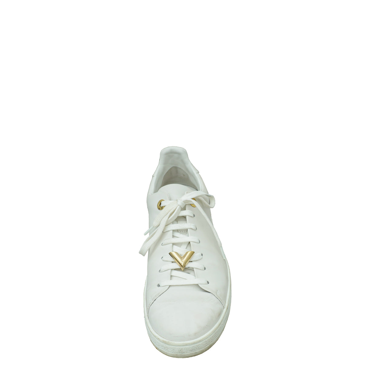 Louis Vuitton White Frontrow V Sneakers 40-Louis Vuitton-THE CLOSET