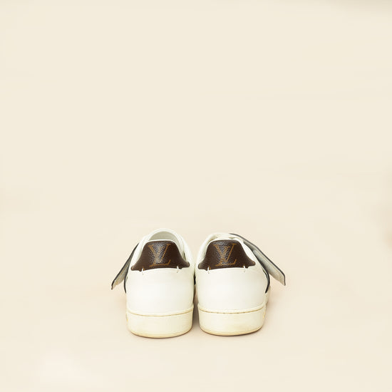 Louis Vuitton Monogram White Frontrow Sneaker 41-Louis Vuitton-THE CLOSET