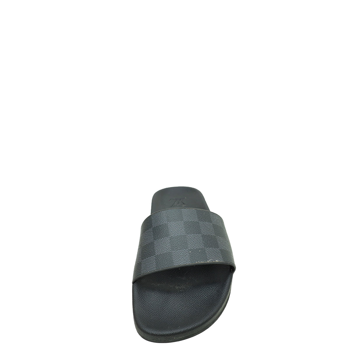 Louis Vuitton Bicolor Rubber Graphite Waterfront Mules 6.5-Louis Vuitton-THE CLOSET