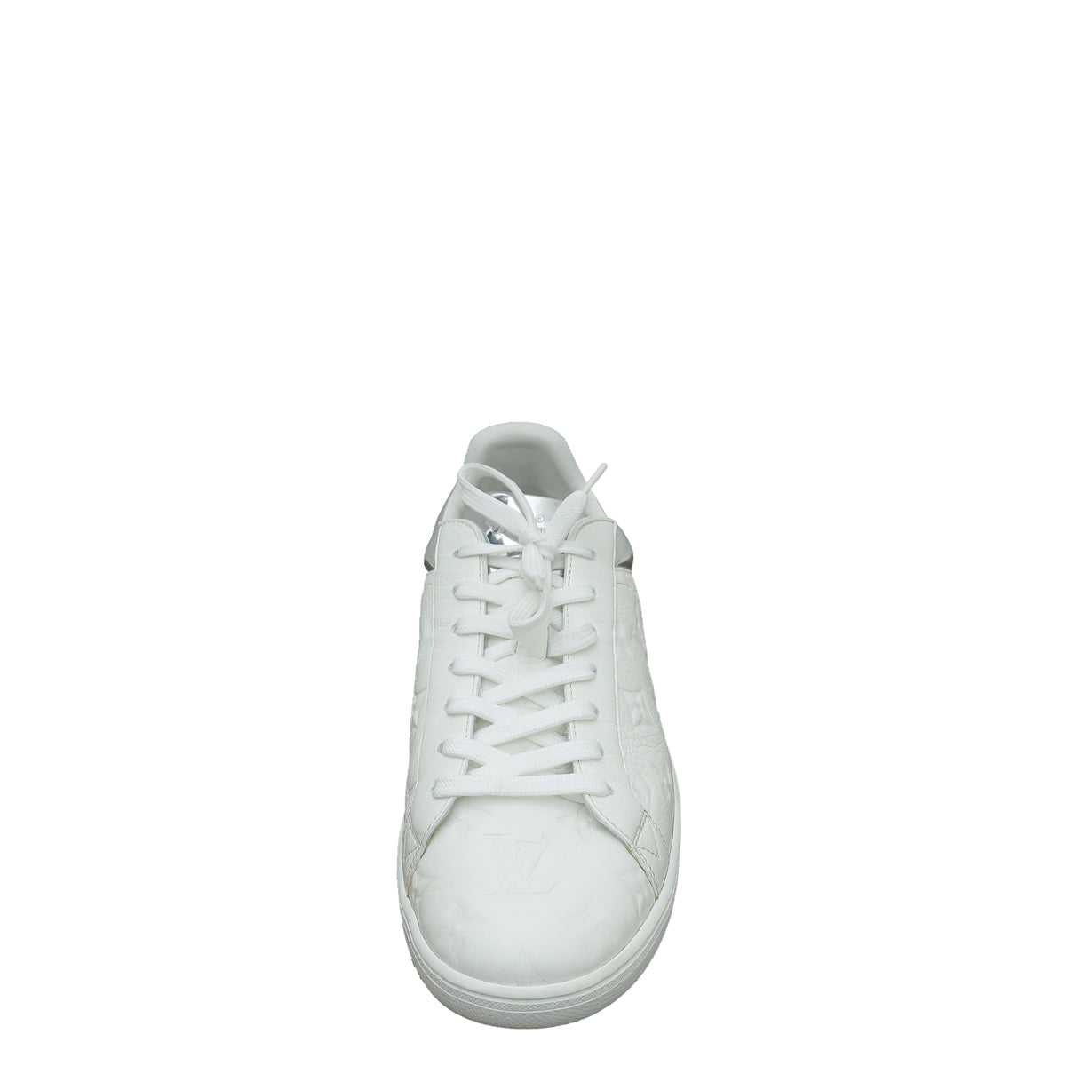 Louis Vuitton Bicolor Monogram Embossed Luxembourg Trainer Sneakers 7-Louis Vuitton-THE CLOSET