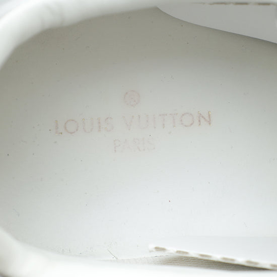 Louis Vuitton Bicolor Monogram Embossed Luxembourg Trainer Sneakers 7