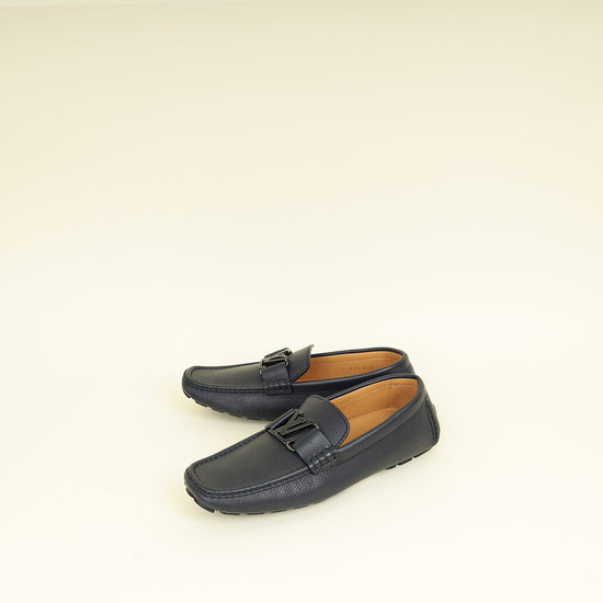 Louis Vuitton Navy Blue Monte Carlo Moccasin Men's Loafer 7