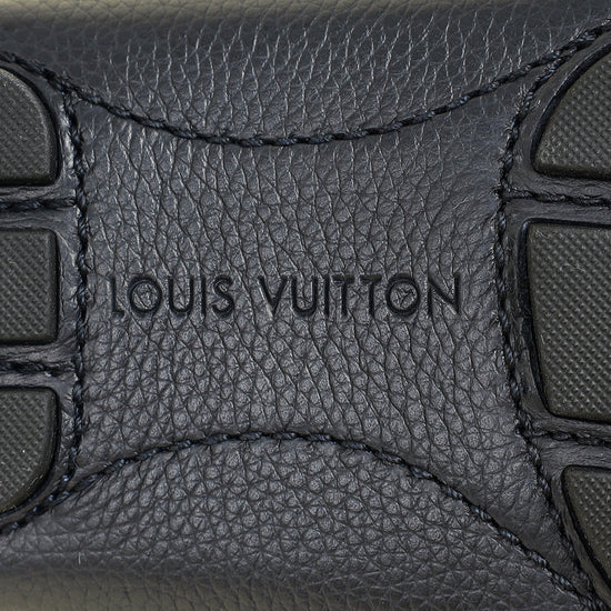 Louis Vuitton Navy Blue Monte Carlo Moccasin Men's Loafer 7