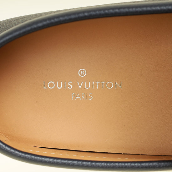 Louis Vuitton Navy Blue Monte Carlo Moccasin Men's Loafer 7