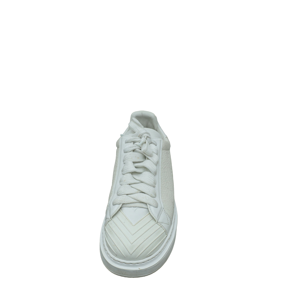 Louis Vuitton White Monogram Calfskin Blaster Sneakers 8-Louis Vuitton-THE CLOSET