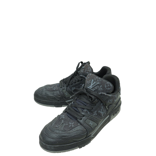 Louis Vuitton Black x Nigo Trainer Sneakers 8 – THE CLOSET